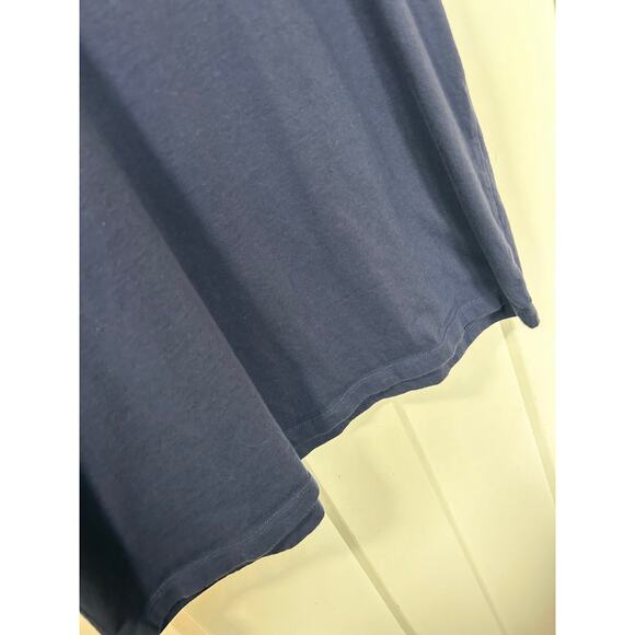 VTG M C Sportswear Women's Patriotic Tee Top Rabbit Labor Day July Blue SZ Large - Picture 4 of 9